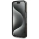 Karl Lagerfeld iPhone 15 Pro Max Case Liquide Glitter Monogram Gradient, Black