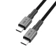 Tech-Protect UltraBoost DNA USB-C 100W Cable, 50cm, Gray