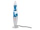 Nightlight Decorative Lamp Lava, Silver-Blue