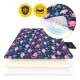 4Fizjo Insulated Picnic and Beach Blanket 200x200 cm, Flamingos