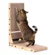 Petsi Corner Cardboard Cat Scratcher with Toy