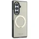 Guess Magnetic Ring Stand Case for Samsung Galaxy Z Fold 8 Ultra - Beige