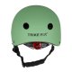 Trike Fix Kids Cycling Helmet with LED Light, S (48-54 cm), Dark Green