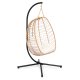 Hanging Egg Chair MultiGarden, freestanding swing up to 120 kg, cushions included