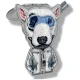 Nimmy Cool&Cute 2.0 Dog Magnetic Pendant & Phone Stand - Gray