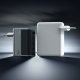 Cuktech AD1404UEU 140W GaN 3x USB-C 1x USB-A Wall Charger with Cable - Gray