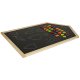 Wooden House-Shaped Magnetic Chalkboard for Kids 92x62 cm