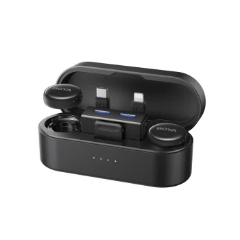 BOYA BOYALINK 3-02 Wireless Microphone System 2.4GHz USB-C, Black