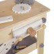 Kruzzel 00024820 Wooden Toy Workbench with Tools