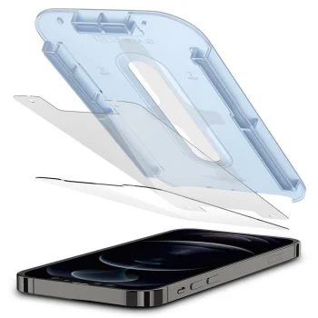 Spigen Glas.tR EZ Fit Tempered Glass for iPhone 12 / 12 Pro (2 pcs)
