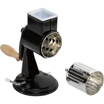 Zassenhaus Classic Manual Drum Grater, Black