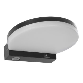 Maclean MCE346 GR LED Facade Lamp, 15W, 1300lm, IP65, Grey