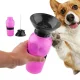 Portable Travel Water Bottle with Dispenser for Dogs Pets 0.5L