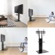 Maclean MC-865 TV Stand with Shelf, VESA 600x400, up to 40kg