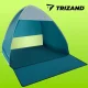 Trizand 23479 Pop-Up Beach Tent 150x120x110cm, Blue/White