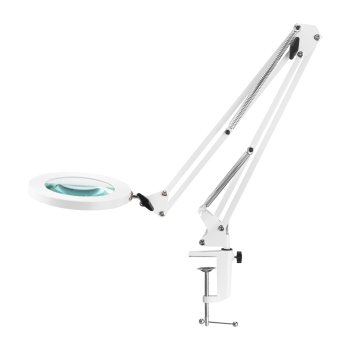 LED Magnifying Lamp Glow 308 for Tabletop White USB