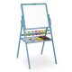 Ricokids Double-Sided Wooden Kids Easel, Magnetic Whiteboard & Chalkboard, blue