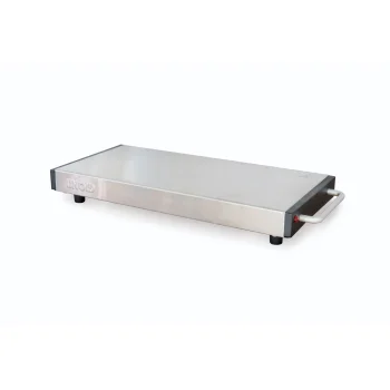 Unold 58845 Elena Electric Warming Plate 1100W, Silver/Black