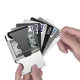 Tech-Protect Thorn Slim RFID Card Wallet with Money Clip - Silver
