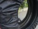 Waterproof Tire Covers for 13-17 Inch Wheels, Set of 4 with Handles, Black