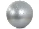 Massage Gym Ball 55cm with Pump for Exercise and Fitness, Silver