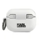 Karl Lagerfeld Silicone Choupette Case for AirPods Pro White