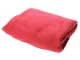 Warm Fleece Blanket with Sleeves 138x180cm, Red
