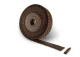 Fence Privacy Tape MIKKO RATTAN MK-01, 12.75 x 0.0475 m, 1200 g/m², Dark Brown