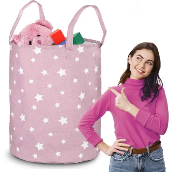 Nukido Toy Basket, Pink