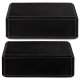 Neo-Sport Yoga Foam Block Set - 2-Pack Black NS-962