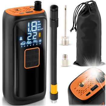 Humberg HM-250 Cordless Air Compressor Portable Tire Inflator