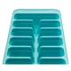 Joseph Joseph Flow Easy-Fill Ice-Cube Trays with Lids 20197, Pack of 2, Blue