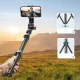 Ugreen LP680 Selfie Stick with Stand and Bluetooth Remote 1.8m - Black