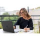 Tech-Protect SmartShell Case for MacBook Air 13 M2 / M3 (2022-2024), Clear-Glitter