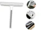 Window Squeegee and Cleaner with Crevice Brush
