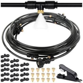 Automatic Irrigation System / Water Curtain DIVODV, 10m, Black