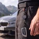 Tech-Protect ATH04 UrbanLoop Retractable Phone Lanyard - Black/Orange