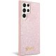 Samsung Galaxy S24 Ultra (SM-S928) Guess Glitter Script Case Cover (Guhcs24lhggshp), Pink