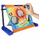 Target Toss Arcade Game with Moving Target and 6 Bean Bags