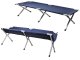 Folding Camping Bed with Canopy, Dark Blue