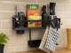 Wall Kitchen Organizer - Metal Hanging Shelf, Black
