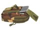 Tactical Military Waist Bag Molle System, Green Camo