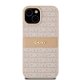 DKNY iPhone 15 Plus / 14 Plus Case Mono Stripe & Metal Logo, Pink