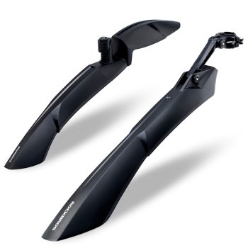 Rockbros FK-870 Bicycle Fenders, Adjustable (Black)