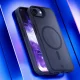 3mk Smoke MagCase for Apple iPhone SE4 / 16E, Matte Black