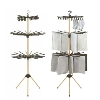 Vertical Folding Clothes Drying Rack 14m
