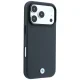 BMW Sign Kevlar Metal Logo MagSafe Case for iPhone 18 Pro Max / 17 Pro Max, Dark Gray