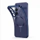 Tech-Protect MagFlex case for Samsung Galaxy S26 FE, navy blue