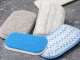 Multifunctional Cleaning Brush with Handle and 4 Velcro Pads