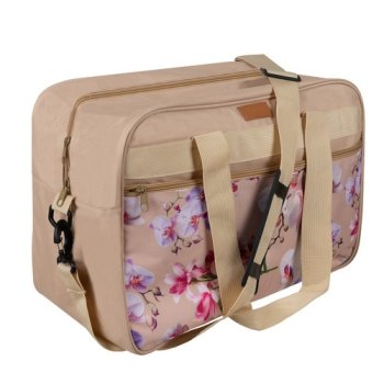 Carry-On Travel Bag for Airlines 40x30x20cm Trizand 24255, Beige